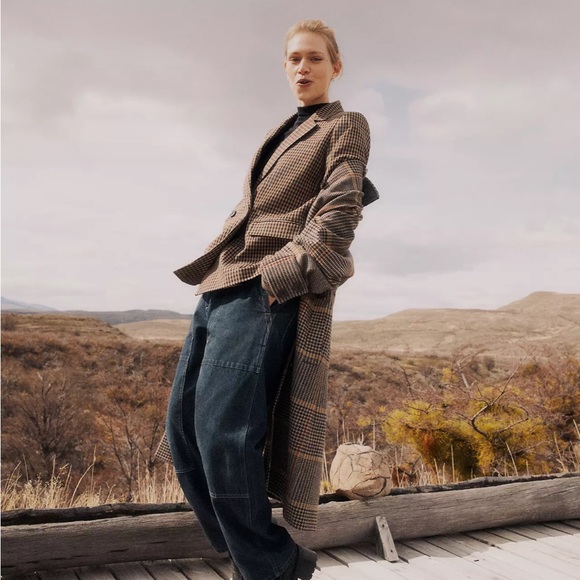 Madewell Caldwell Double-Breasted Blazer in Lyden Plaid - Picture 6 of 8